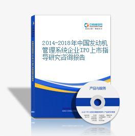 2014-2018年中國發(fā)動機管理系統(tǒng)企業(yè)IPO上市指導研究咨詢報告
